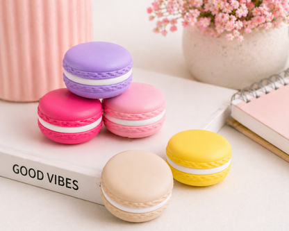 Macaron Fidget Clicker Toy, Stress Relief, Desk Accessory, Clicky Toy