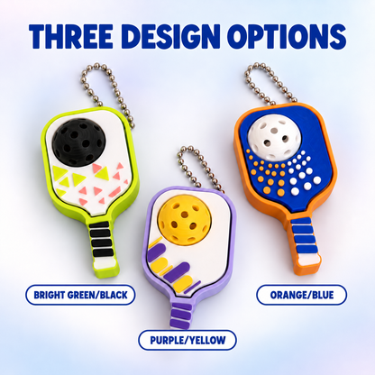 Pickleball Clicker & Spinner Fidget Keychain