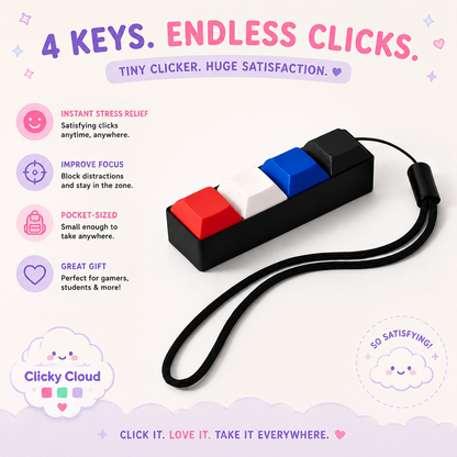 4 Key Mechanical Keyboard Fidget