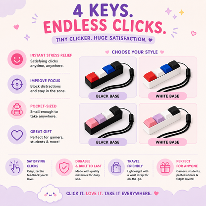 4 Key Mechanical Keyboard Fidget