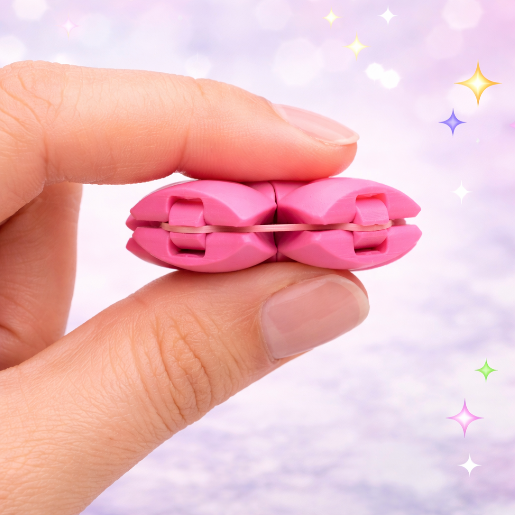 Zorbles Squishy Fidget Toy Keychain | Pocket Stress Relief Sensory Toy | Custom Color Mini Fidget for Anxiety & ADHD