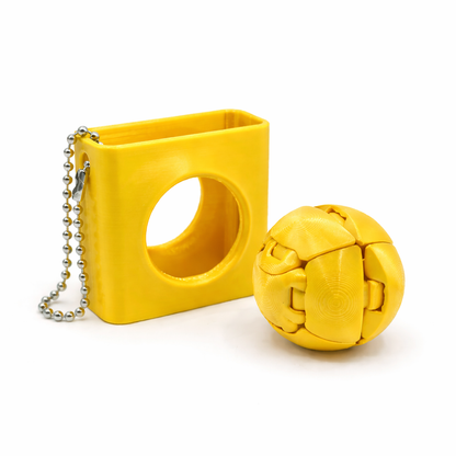 Zorbles Squishy Fidget Toy Keychain | Pocket Stress Relief Sensory Toy | Custom Color Mini Fidget for Anxiety & ADHD