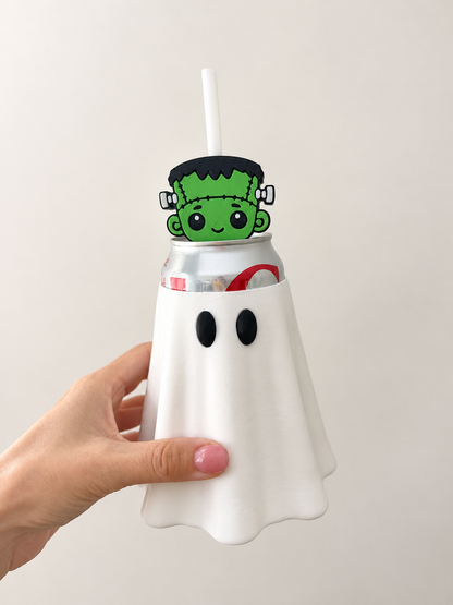 Ghost Can Cooler | Slim & Standard 12 oz Can Holder