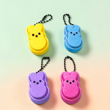 Peep Clicky Fidget – Easter Bunny Marshmallow Clicker | Mechanical Switch Stress Relief Toy | 3D Printed ASMR Desk Fidget