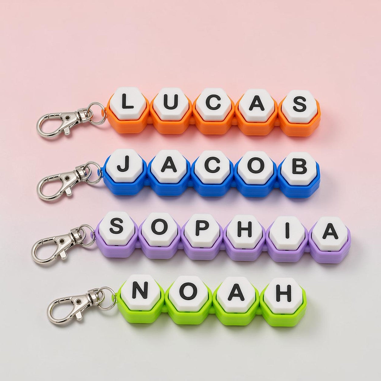 Personalized Clicker Fidget – Custom Name Keycap Clicker | 3D Printed Desk Toy | Mechanical Keyboard Switch Fidget