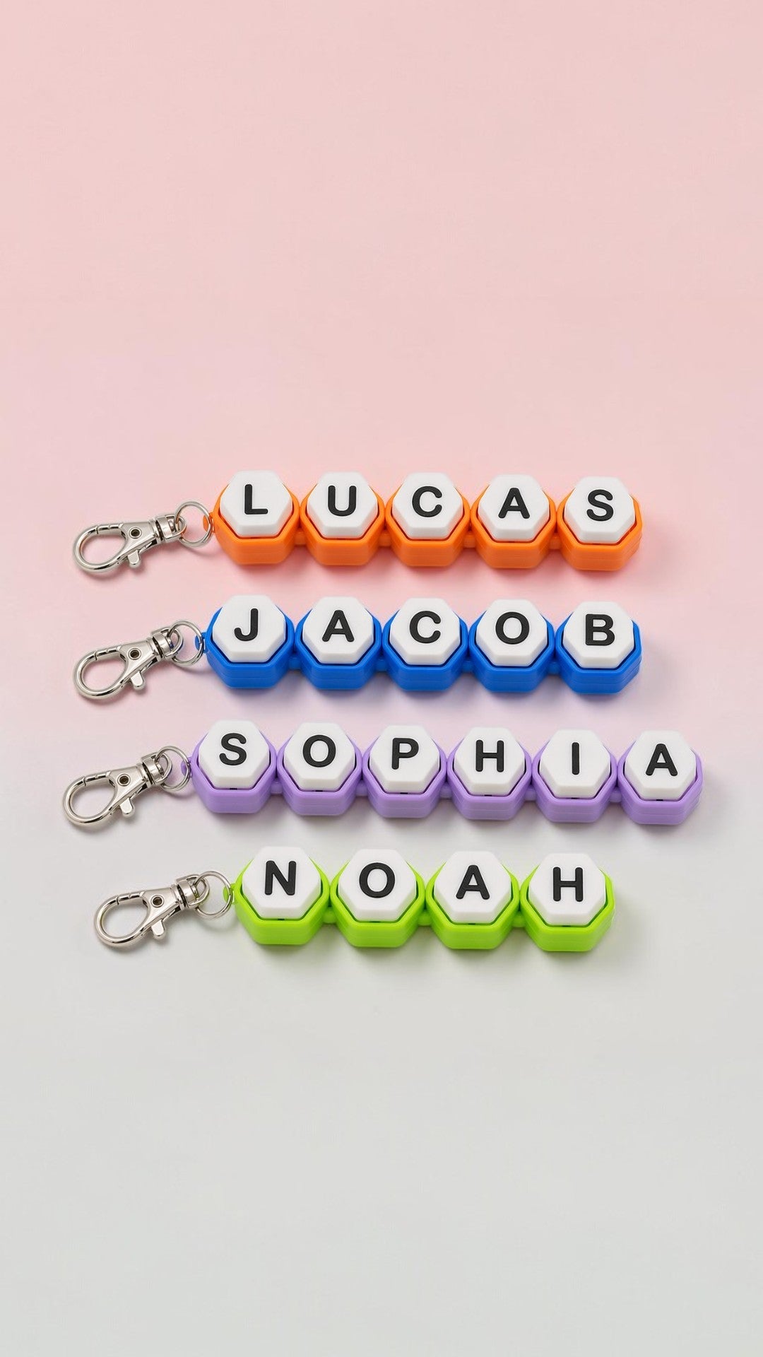 Personalized Clicker Fidget – Custom Name Keycap Clicker | 3D Printed Desk Toy | Mechanical Keyboard Switch Fidget