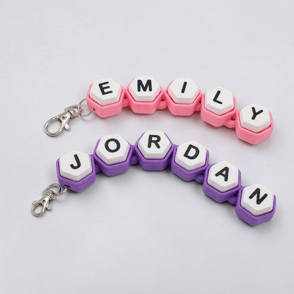Personalized Clicker Fidget – Custom Name Keycap Clicker | 3D Printed Desk Toy | Mechanical Keyboard Switch Fidget