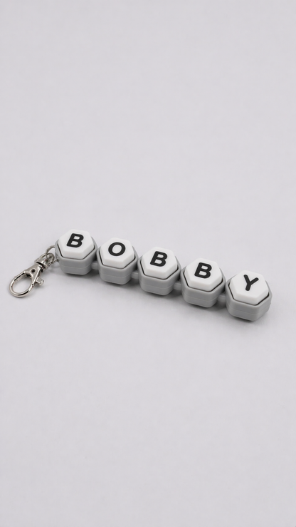 Personalized Clicker Fidget – Custom Name Keycap Clicker | 3D Printed Desk Toy | Mechanical Keyboard Switch Fidget