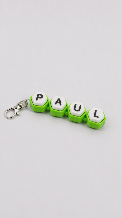 Personalized Clicker Fidget – Custom Name Keycap Clicker | 3D Printed Desk Toy | Mechanical Keyboard Switch Fidget