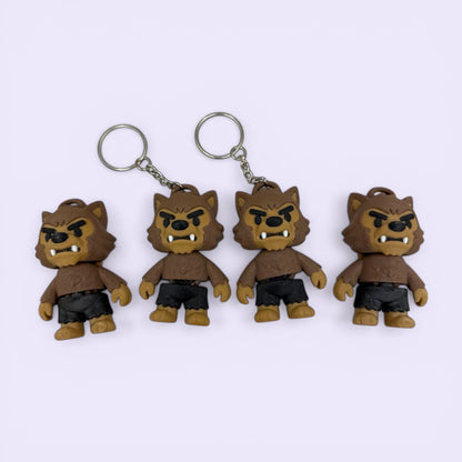 Flexi Wolfman Keychain – Articulated 3D Printed Fidget Toy