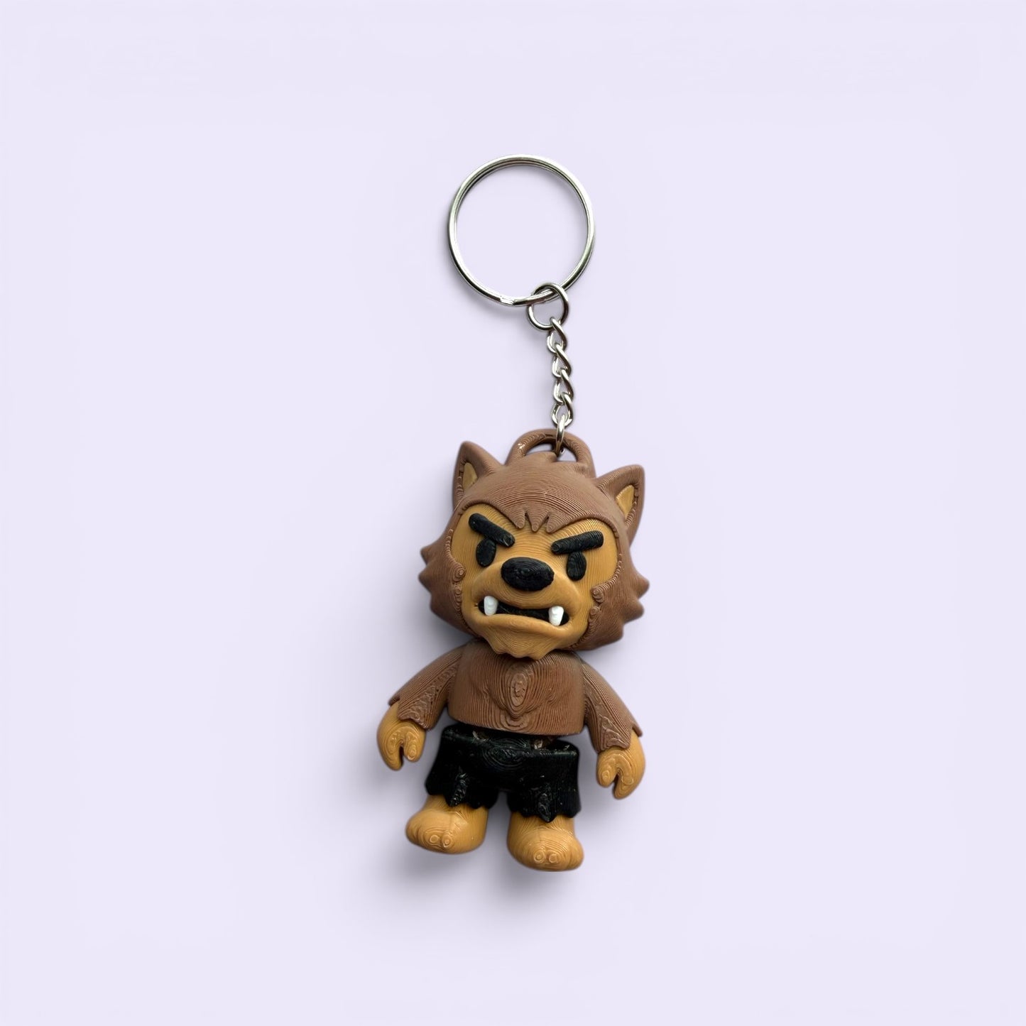 Flexi Wolfman Keychain – Articulated 3D Printed Fidget Toy